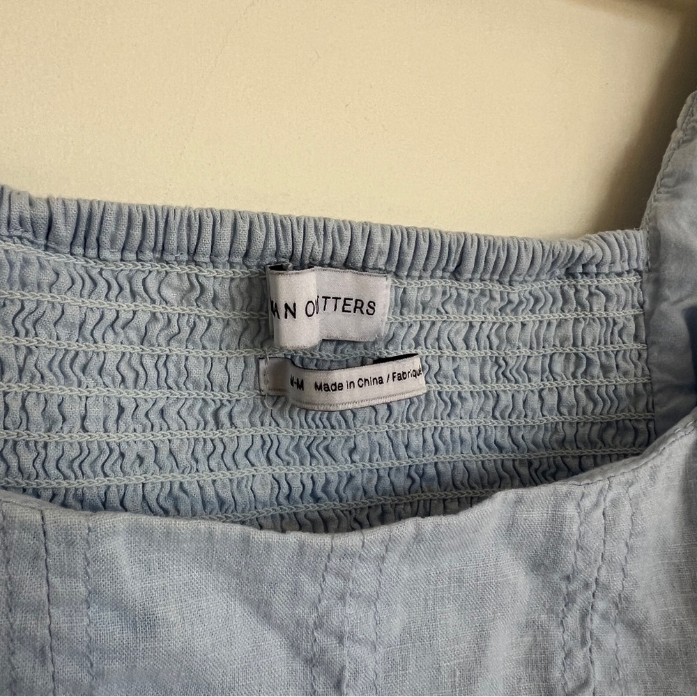 urban outfitters linen bustier top - Picture 3 of 3